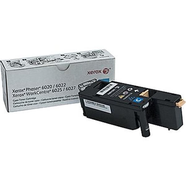 Xerox Compatible 106R02756 Phaser 6022; WorkCentre 6027 Cyan Aftermarket Toner; 1000 Yield 106R02756 - main